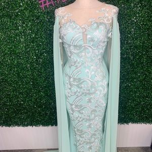Mint MNM Couture gown NWT